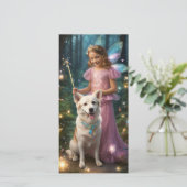 Spielende Welpen Weihnachtskarte für den Ozean (Stehend Vorderseite)