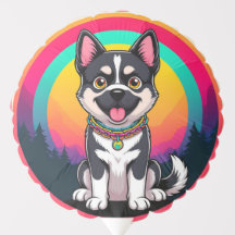 Spielender Cartoon Dog