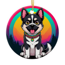 Spielender Cartoon Dog