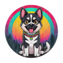 Spielender Cartoon Dog