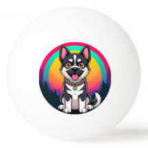Spielender Cartoon Dog