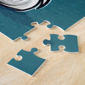 Spielender Cartoon Hund mit lebhaften Farben Puzzle (Seite)