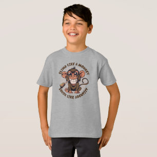 Spielender Cartoon Kinder T-Shirt