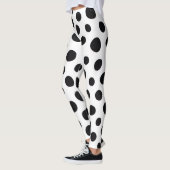 Spielender Dalmatiner Inspiriert Halloween-Punktpu Leggings (Links)