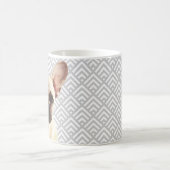 Spielender französischer Bulldog Kaffeetasse (Mittel)