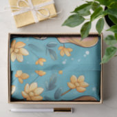 Spielender französischer Bulldog Seidenpapier (Geschenk)