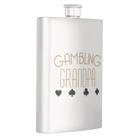 Spielender Großvater Flachmann (Rechts)