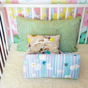 Spielender Hund Lendenkissen