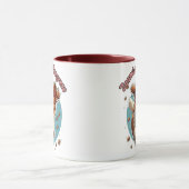 Spielender Hund Tasse (Zentrum)