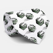 Spielender Mist-Würfel-High Roller Krawatte (Gerollt)