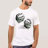 Spielender Mist-Würfel-High Roller T-Shirt (Vorderseite)