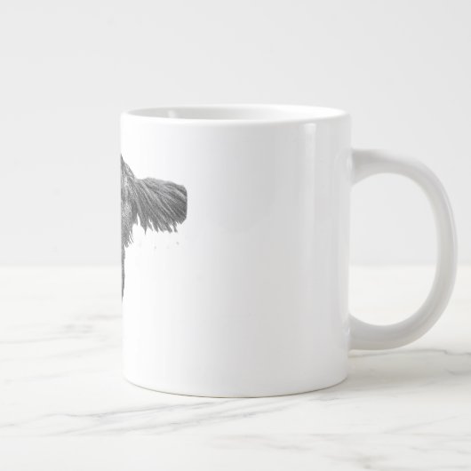 Spielender Park in der Herbstluft Jumbo-Tasse (Rechts)