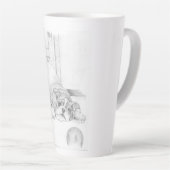 Spielender Welpe Milchtasse (Rechte Ecke)