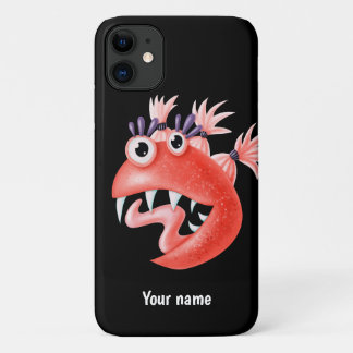 Spielender Whimsical Funny Creature Girl Name Case-Mate iPhone Hülle