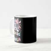 Spielendes Katzendesign für Kinder Kaffeetasse (Vorderseite Links)