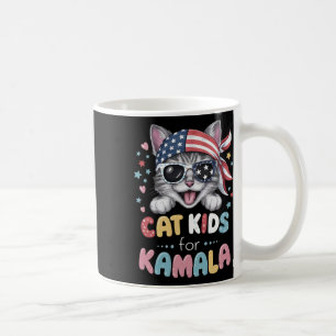 Spielendes Katzendesign für Kinder Kaffeetasse