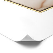 Spielendes Katzenposter Poster (Ecke)