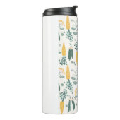 Spielendes Kindermuster für Karotten und Pea Thermosbecher (Nach links gedreht)