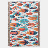 Spielendes Muster für das Leaf im Herbst Decke (Vorderseite Vertikal)