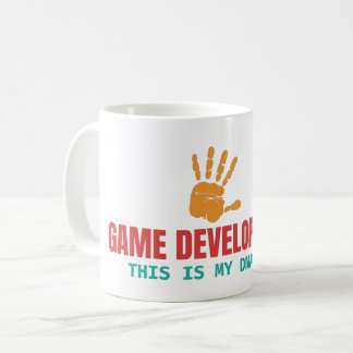 SPIELENTWICKLUNG DAS IST MEINE DNA - SPIELDEV KAFFEETASSE