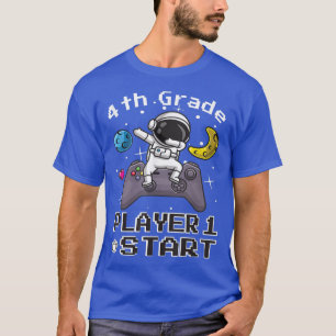SPIELER 1 BEGINNT ZURÜCK IN DIE SCHULE 4. STUFE AS T-Shirt