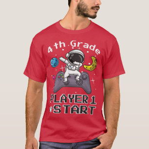 SPIELER 1 BEGINNT ZURÜCK IN DIE SCHULE 4. STUFE AS T-Shirt