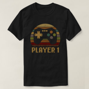 Spieler 1 Spieler 2 Spiele-Paar T-Shirt