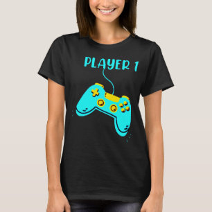 Spieler 1 Warte für Spieler 3 Gaming Pregnancy Ann T-Shirt
