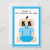 Spieler 3 startete die Ankündigung des Game Baby B (Vorderseite)