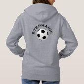 Spieler Club oder Team, Name auf der Rückseite, Gr Hoodie (Rückseite)