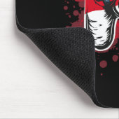 Spieler-Controller mit Monaco-Flagge Mousepad (Ecke)