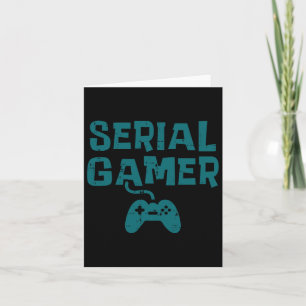 Spieler-Controller Spaß-Gaming-Videospiel-Liebhabe Karte
