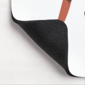 Spieler des amerikanischen Fußballs Mousepad (Ecke)