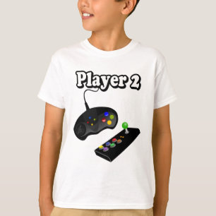 Spieler des Gamer- 2% pipe% personifizieren T-Shirt