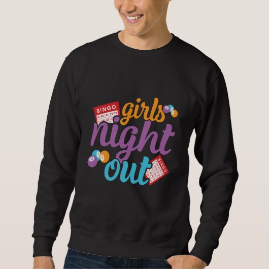Spieler für Bingo-Abend unter Frauen Bingo-Ansager Sweatshirt (Vorderseite)