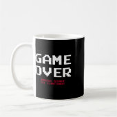 Spieler Game Over Kaffeetasse (Links)