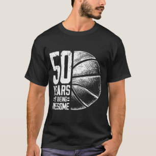 Spieler Jahre Basketball Basketball 50. 50 Alt Lau T-Shirt