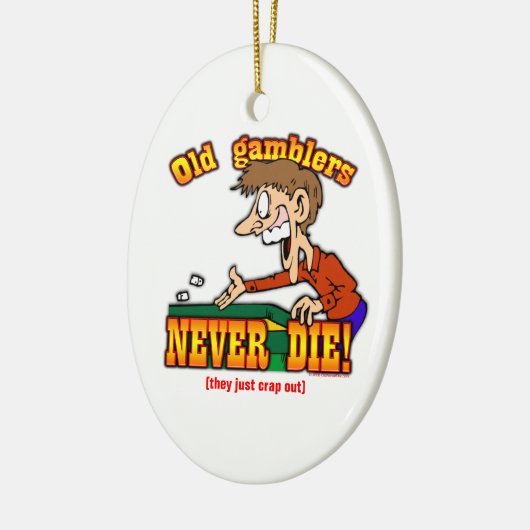 Spieler Keramik Ornament (Links)