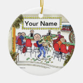 Spieler - männlich keramikornament (Vorne)