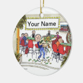 Spieler - männlich keramikornament (Links)