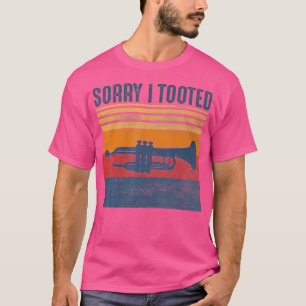 Spieler Marschkapelle Trompete Vintage T-Shirt