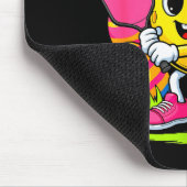 Spieler Osterhase bunte Schokoladeneier Mousepad (Ecke)