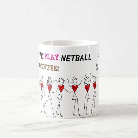 Spieler-Positionen und lustiges Liebenetball-Zitat Kaffeetasse (Mittel)