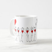 Spieler-Positionen und Trainerthemenorientiertes Kaffeetasse (Vorderseite Links)