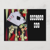 Spieler Postkarte (Vorderseite)