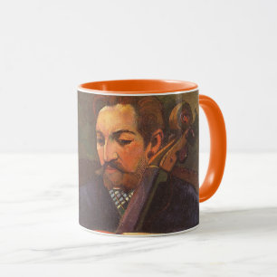 Spieler Schnecklud Portrait von Paul Gauguin Tasse