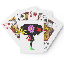 Spieler spielen Karten