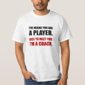 Spieler-Trainer T-Shirt (Vorderseite)