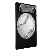 Spieler und Anzahl Baseball Mini Klemmbrett (Schrägansicht)