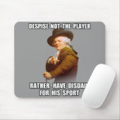 Spieler-Verachtung Josephs Ducreux Mousepad (Mit Mouse)